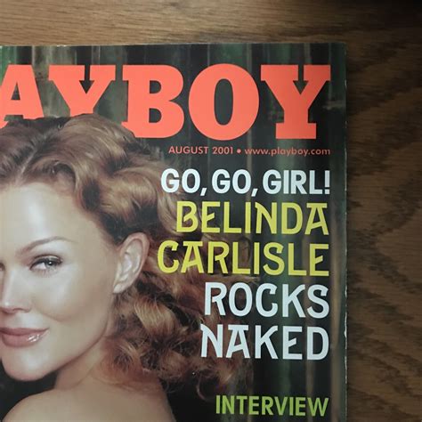 belinda playboy|BELINDA CARLISLE MY MUM TOLD ME TO POSE NUDE FOR。